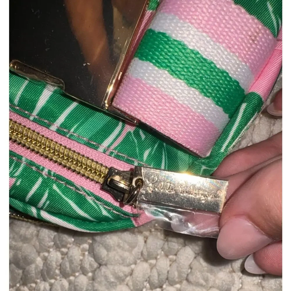 Brand New Lilly Pulitzer Jeanie Belt Bag Spearmint - Picture 4 of 4